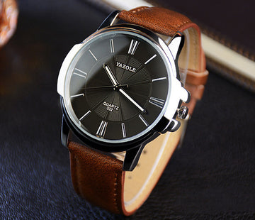 W1614 - Brown Strap Mens Watch
